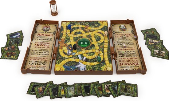 Spin Master Games Jumanji Deluxe, une version électronique captivante du jeu de société d'aventure classique, désormais dotée d'effets lumineux et sonores