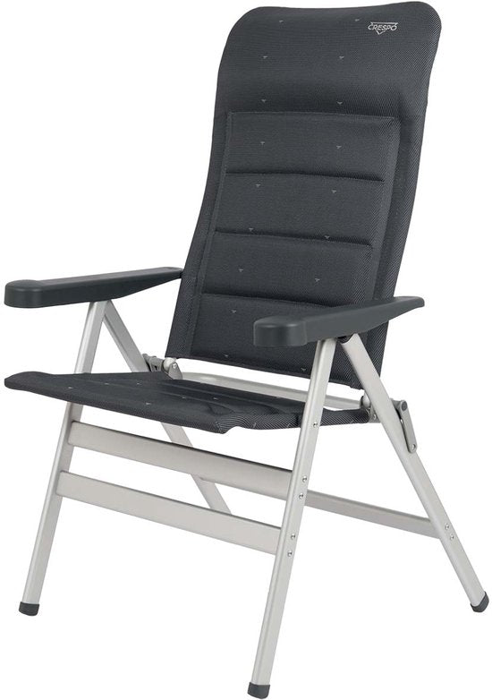Crespo - Chaise pliante - XL - AL/238 - Deluxe - Gris foncé