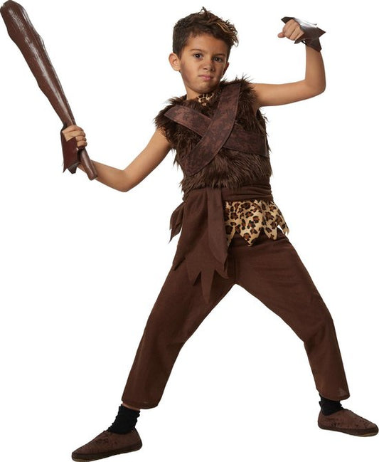 dressforfun - Wild boy from the stone age 140 (9-10y) - déguisement halloween déguisement fête déguisement carnaval déguisement fête déguisement carnaval - 302746