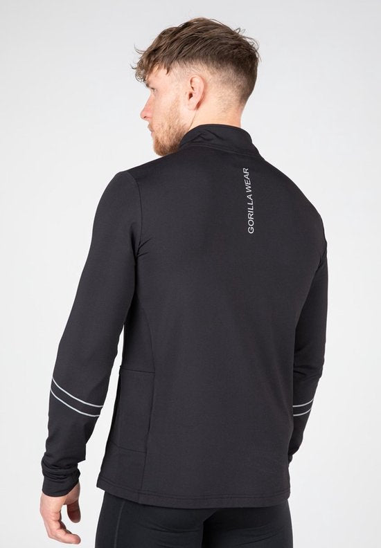 Gorilla Wear Chemise à manches longues Noxen - Noir - 3XL