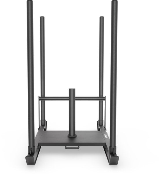 VirtuFit Power Sled - Pour disques d'haltères de 50 mm - Plateforme de résistance réglable - Capacité de charge maximale de 250 kg - Appareil de musculation robuste pour l'entraînement fonctionnel