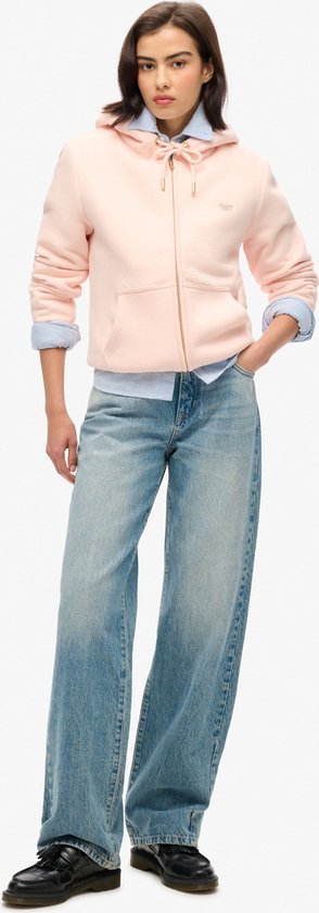 Superdry ESSENTIAL BORG LINED ZIP HOOD Gilet pour femmes - Taille M