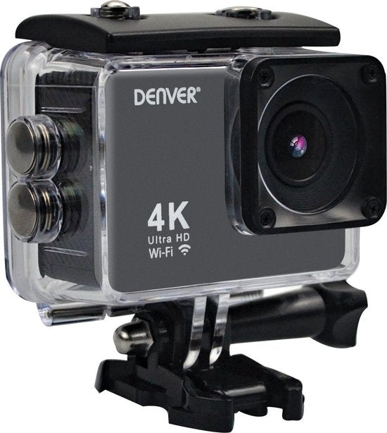 Caméra d'action Denver - Go Pro 4K - Etanche à 40 mètres - Wifi et application - Angle de vision 130 ? - ACK8062W