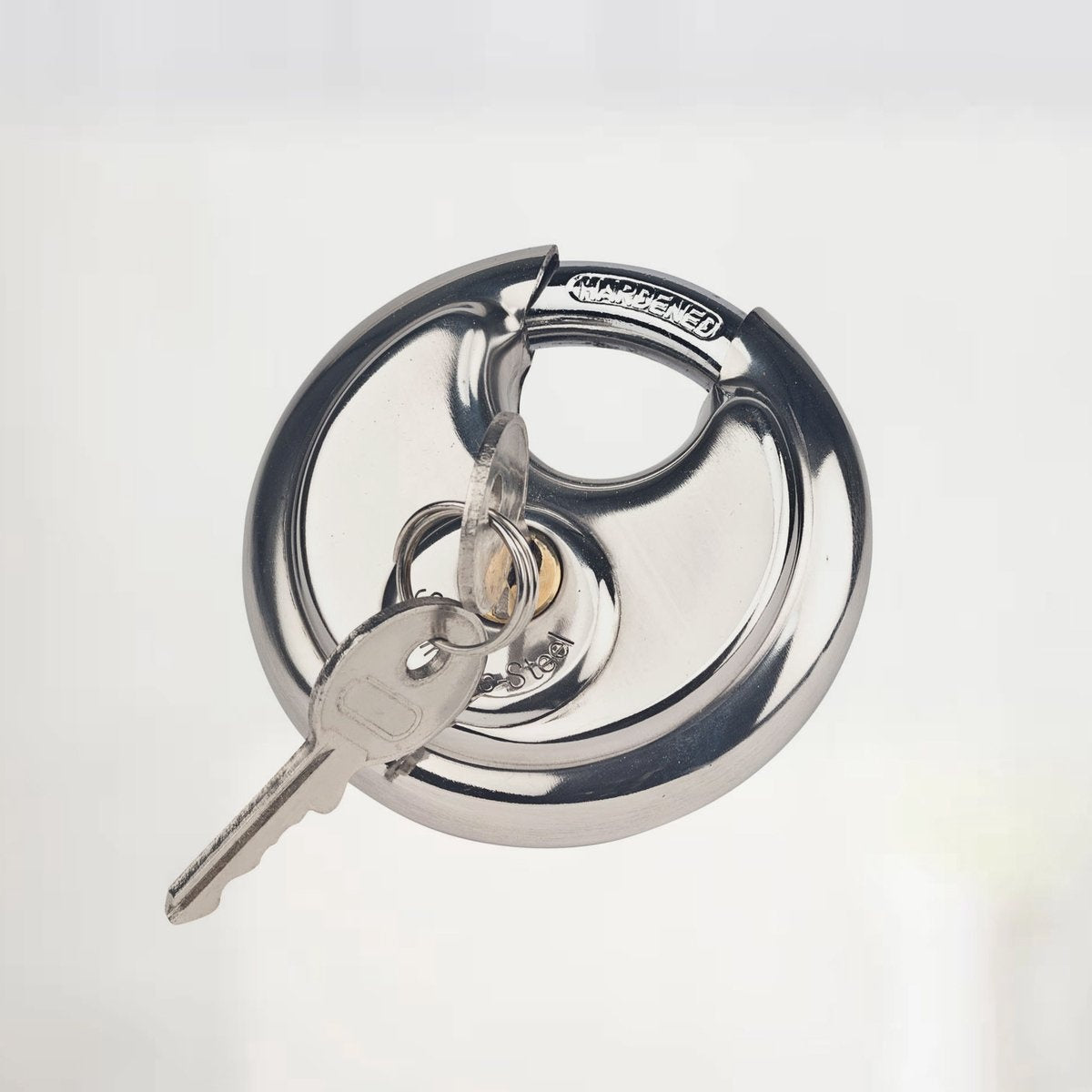 Stilemo Aanhangerslot - Disselslot Incl. Slot en Beschermkap - Roestvrij Staal - Tegen diefstal voor Trailer / Caravan / Aanhangwagen / Aanhanger - Zwart