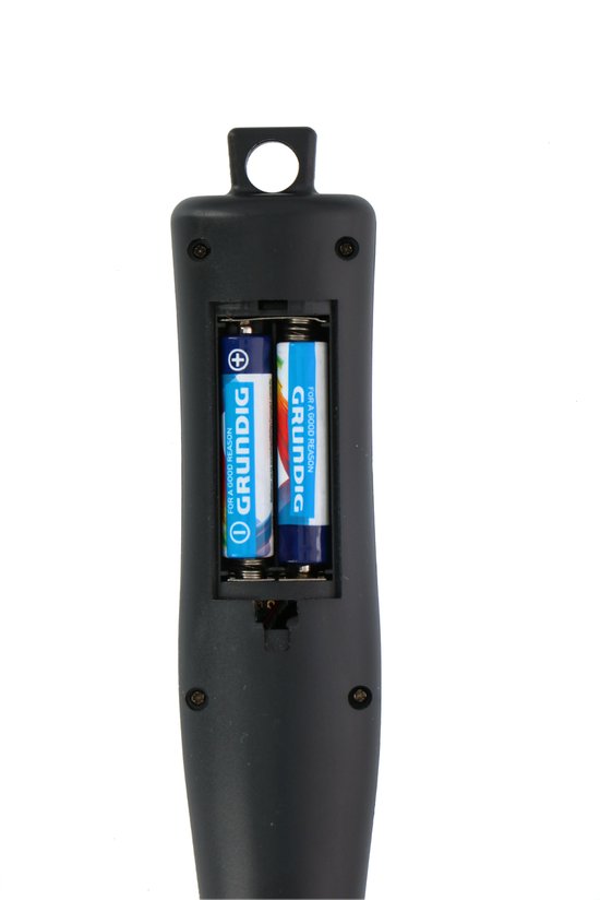 Alpina Thermomètre à viande - Numérique - Préprogrammé - 2 sondes - Acier inoxydable/noir