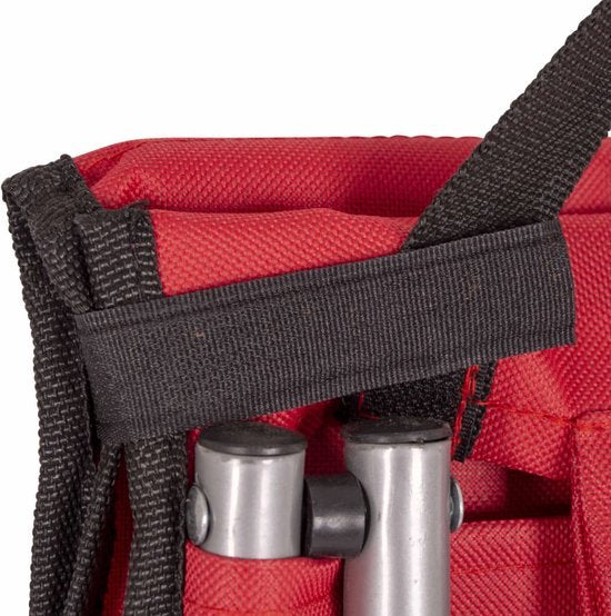 Bo-Camp - Tapis de plage/chaise longue - Lota - Rouge