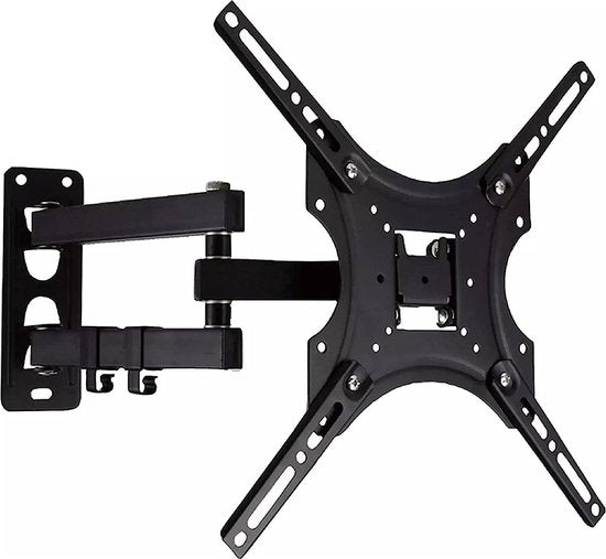 PHILIPS Support mural TV SQM9232/10 - TV de 26" à 70" - Max. 35 KG - TV LED, LCD, QLED, OLED, incurvées et plates - Gestion des câbles TV - Trous de fixation VESA - Noir