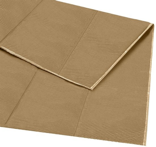 LifeGoods Tapis d'extérieur - 152x230CM - Tapis de jardin - Sac de transport inclus - Beige
