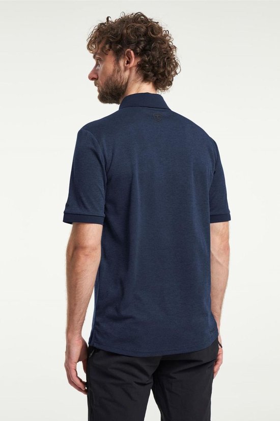 Tenson TXlite Melange Polo 465018060 - Bleu foncé - S