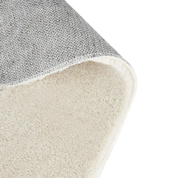 tectake Tapis Soft Zone - poils courts - extra doux - crème - 200 × 290 cm
