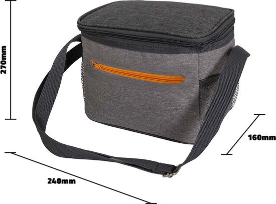 Bo-Camp - Sac isotherme - Gris - 10 litres
