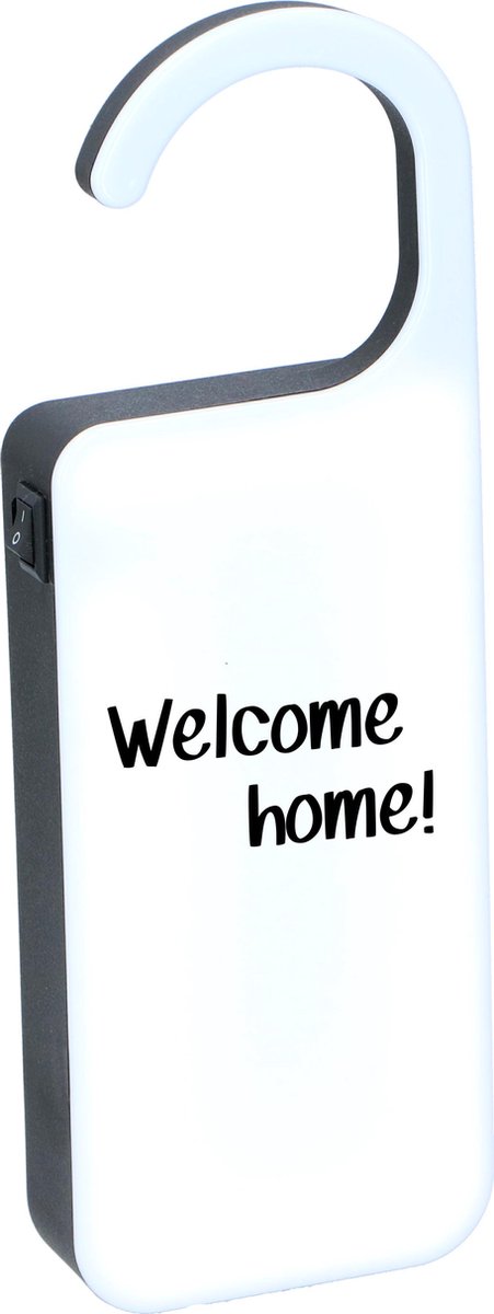 Grundig Accroche-porte - Lampe LED - Tableau mémo - Noir/Blanc