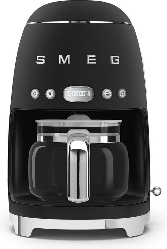 SMEG DCF02BLMEU - Machine à café à filtre - Noir mat