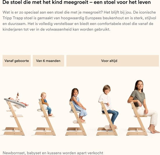 Chaise haute Stokke Tripp Trapp - Glacier Green