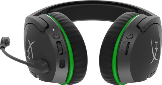 HyperX Cloud Stinger Core Wireless Gaming Headset - Noir Vert - Xbox Series X|S/Xbox One