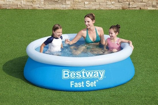 Bestway Kids' Pool - Ø 183 cm - Modèle 57392 - Bordure gonflable