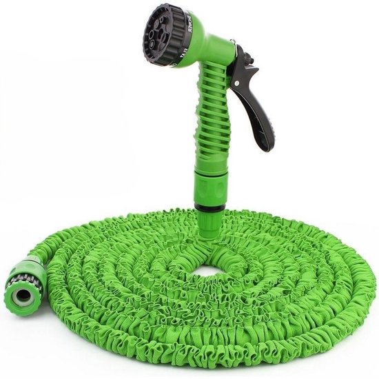 Tuyau d'arrosage flexible Ceruzo 22,5 m – Gamme économique – Buse à 7 positions