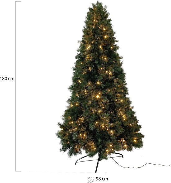Wintervalley Trees - Arbre de Noël artificiel Joren - 98x180cm - Vert