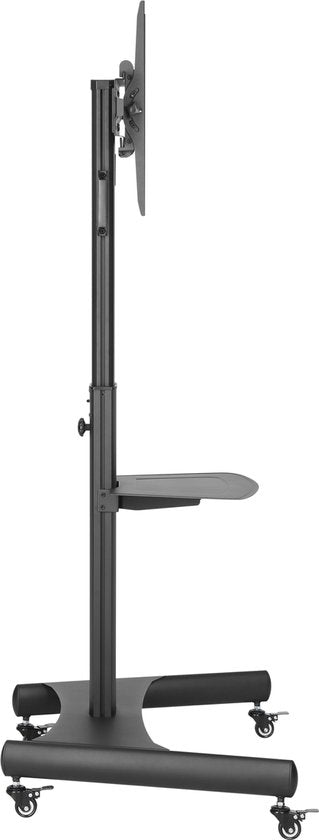 Trépied TV - Support TV - Pied TV - mobile - réglable en hauteur jusqu'à 160 cm