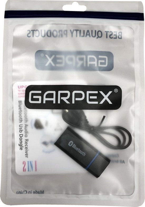 Récepteur Bluetooth - Garpex® - Adaptateur Bluetooth - Récepteur Bluetooth pour autoradio, ordinateur portable - Hifi
