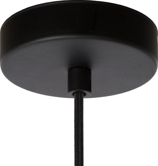 Suspension Lucide DOUNIA - Ø 25 cm - E27 - Noir