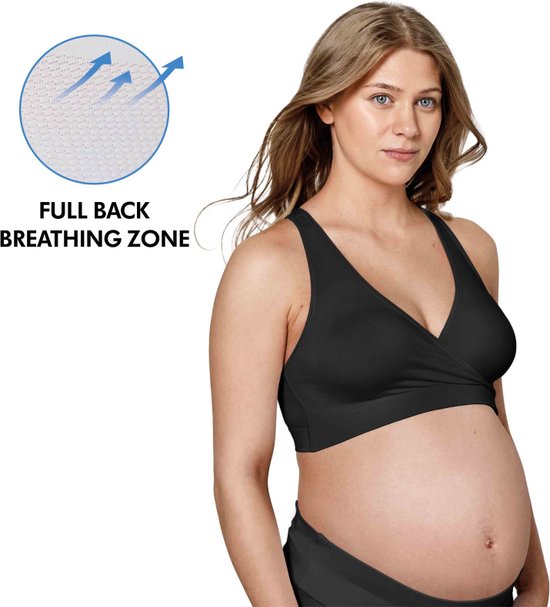 Soutien-gorge de grossesse et d'allaitement Medela Keep Cool Sleep, noir, taille M