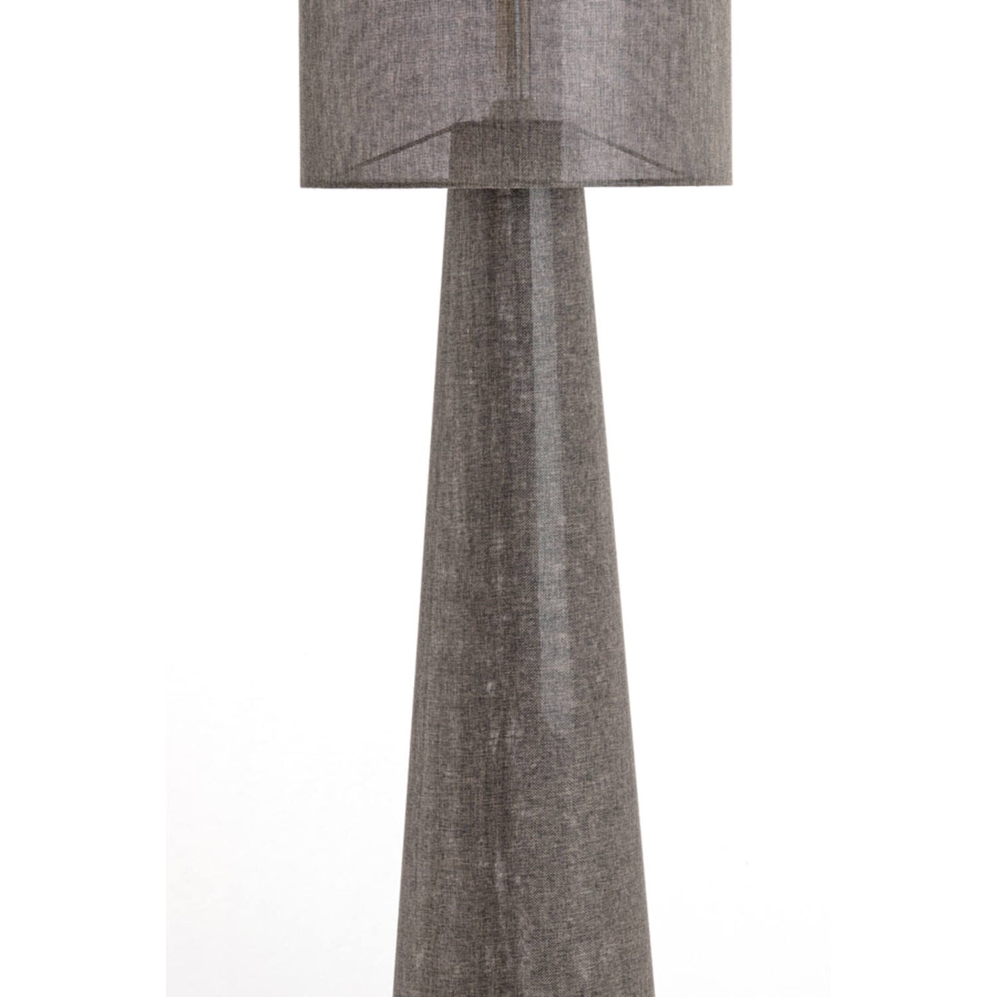 Lampe sur pied Micky - Lin - Ø 38 x 180 cm - Marron