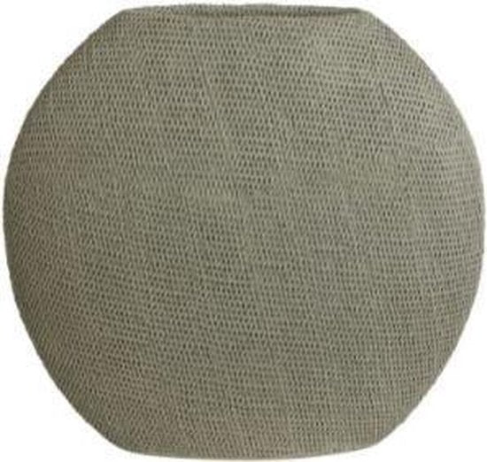 Vase Mashaba de Light & Living - Sable - 50 x 20,5 x 45,5 cm - Plastique - Moderne - Vase à fleurs - Décoration d'intérieur - Vase décoratif pour le salon ou la chambre à coucher