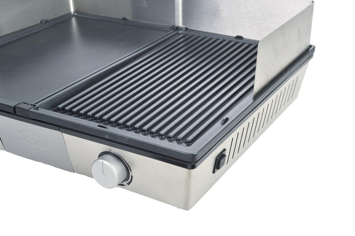 Grill Solis 7951 - Argent/Noir - en acier inoxydable