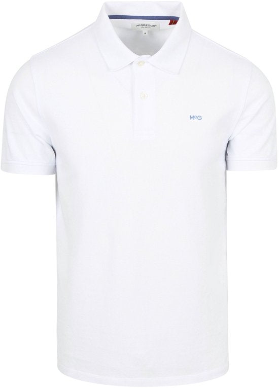 Polo McGregor Piqué blanc - Taille 3XL - Homme