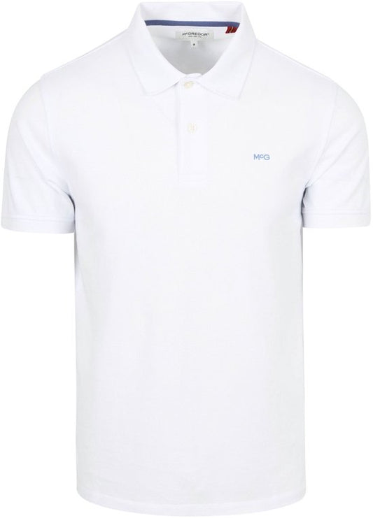 Polo McGregor Piqué blanc - Taille 3XL - Homme