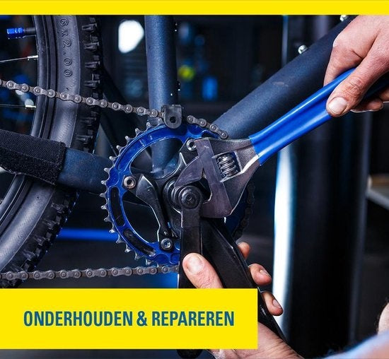 Kinzo Bicycle Repair Kit - 20-Piece - in Handy Case (Kit de réparation de bicyclette Kinzo - 20 pièces - dans une mallette pratique)