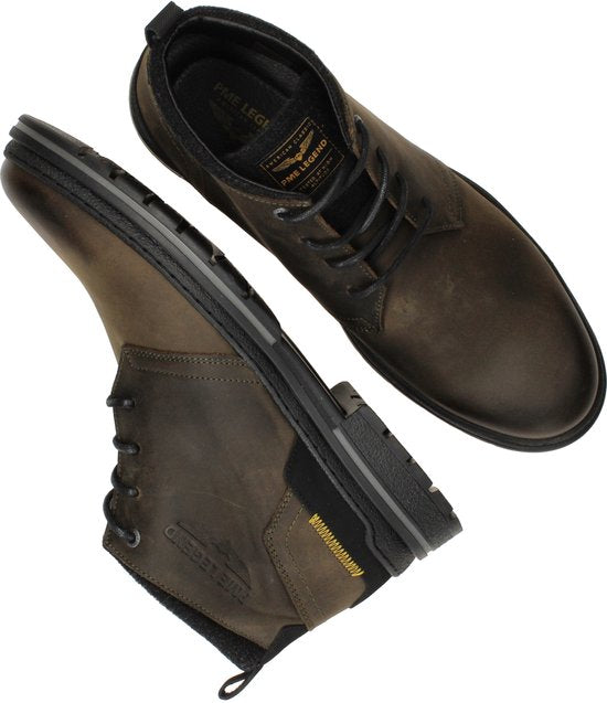 Chaussures à lacets pour hommes Pme Legend Pme Legend Fleetman Khaki - Taille 42