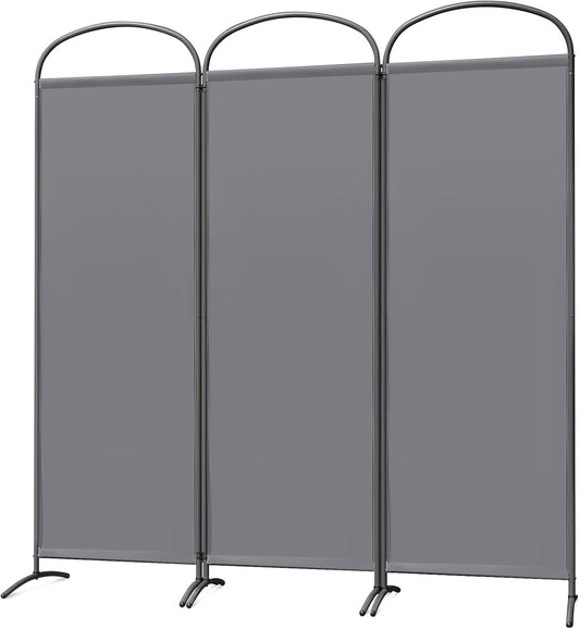 Angel Living Paravent 3 panneaux - 168 x 182 cm - Gris