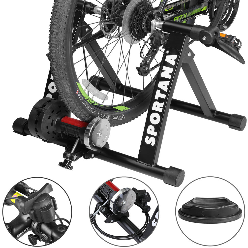 Sportana Fietstrainer voor Binnen - Magneet gestuurd - tot 150kg