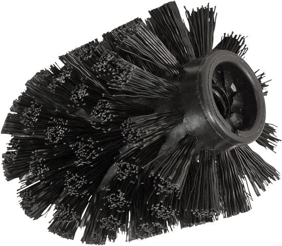 Tête de brosse de toilettes de rechange Wenko - 8,5 cm - Noir