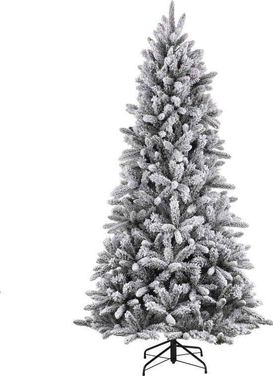 Black Box Trees Snowdon Artificial Christmas Tree - H155 x Ø102 cm - Vert givré