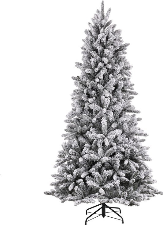 Black Box Trees Snowdon Artificial Christmas Tree - H155 x Ø102 cm - Vert givré