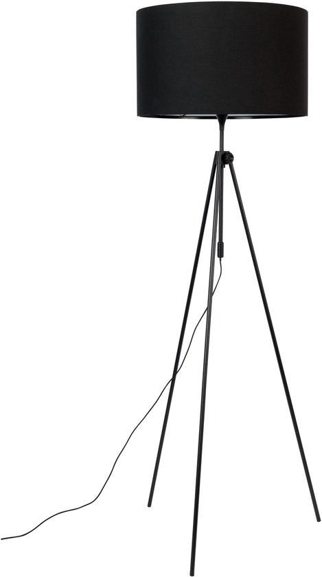 Zuiver Lesley Lampadaire / Lampe sur trépied Noir
