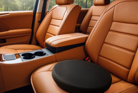 Wellhealth - Coussin rotatif en gel pour toute chaise - 1 pièce