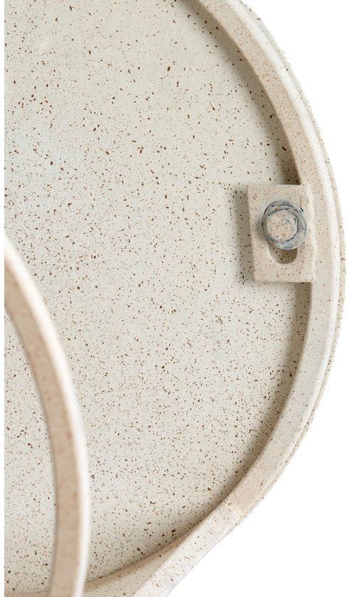 Light & Living Table d'appoint Sadar - Marron - Ø52x46cm + Ø50x40cm -.