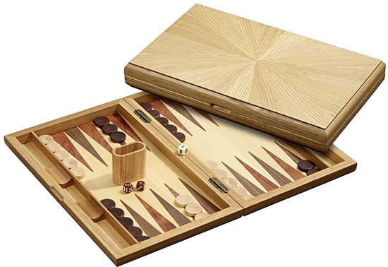Philos Backgammon Milos grand modèle magnétique 49 x 30 cm