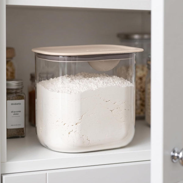 Boîte de conservation Brabantia avec cuillère doseuse - 1,3 litre - 12,3 x 15,4 x 10,6 cm
