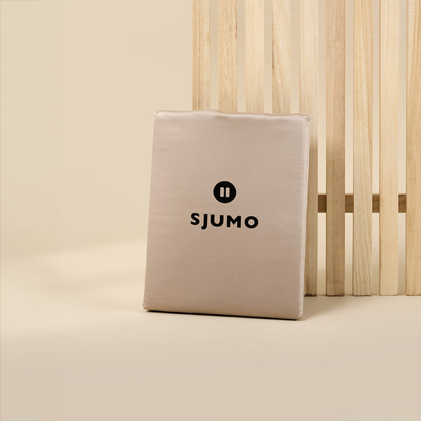 Sjumo Tencel™ Sateen Duvet Cover - Ultra Soft & Breathable - 140x220 cm - Honey Glow - Taie d'oreiller incluse