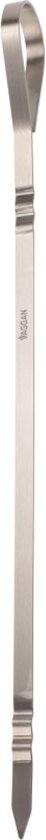 Brochettes Vaggan pour barbecue - 8 pièces - acier inoxydable - 41 cm - brochettes à viande - accessoires pour barbecue