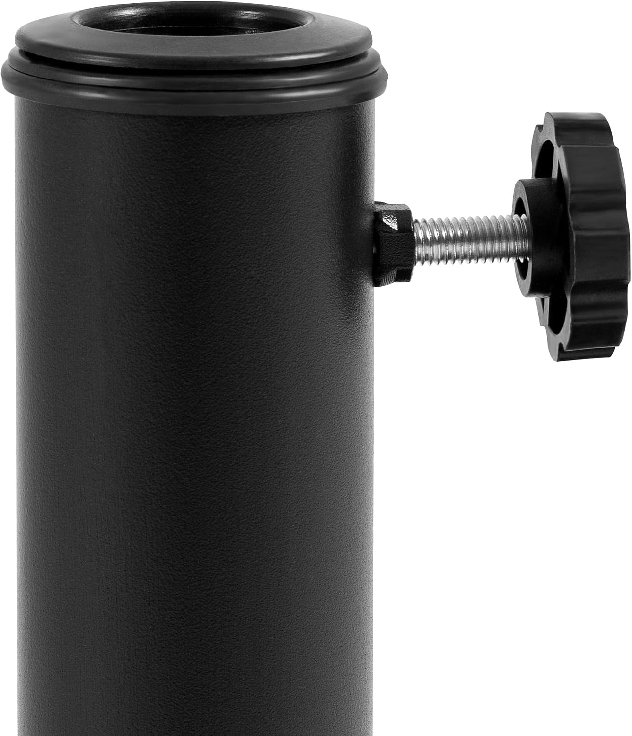 Pied de parasol rond Yaheetech - 10 kg - Ø 44,5 cm - pour mâts de parasol de 38/48 mm