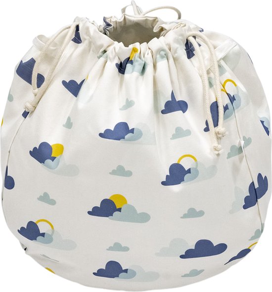 Sac de rangement en coton Stokke® MUtable™ V2 - Clouds