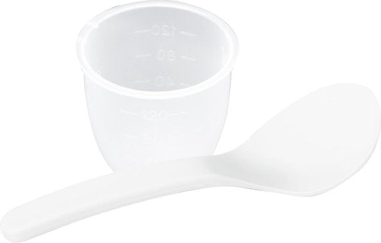 Tomado TRC1001S - Cuiseur de riz - 5 portions - Capacité de 1 litre - Fonction maintien au chaud - Revêtement antiadhésif - Sans PFAS - Design en acier inoxydable