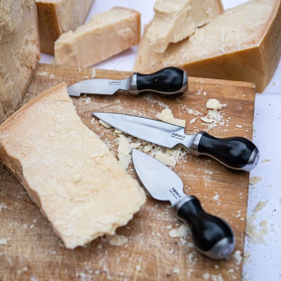 Couteau à fromage BOSKA Pro - Pour fromages à pâte dure - Couteau à fromage - Set pour parmesan - Ustensiles professionnels pour le fromage - 14 cm