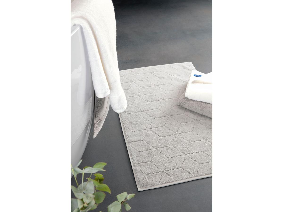 Lot de serviettes Villeroy & Boch - Lot de 6 - dimensions 50 x 100 - Brilliant White et Platin